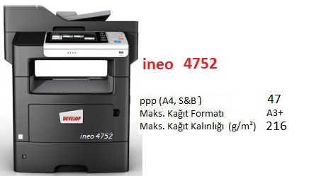 ineo 4752